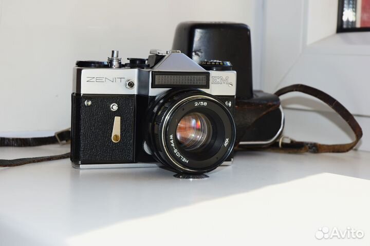 Зенит ем Экспортный пленочный фотоаппарат СССР