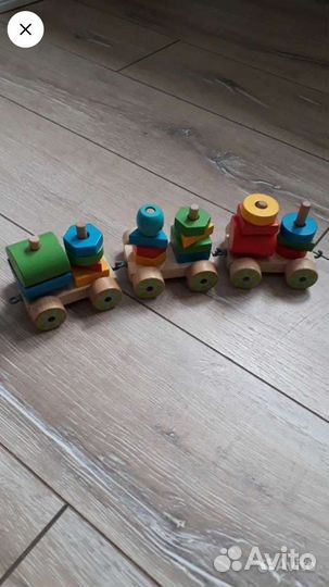 Поезд дерево развивающий