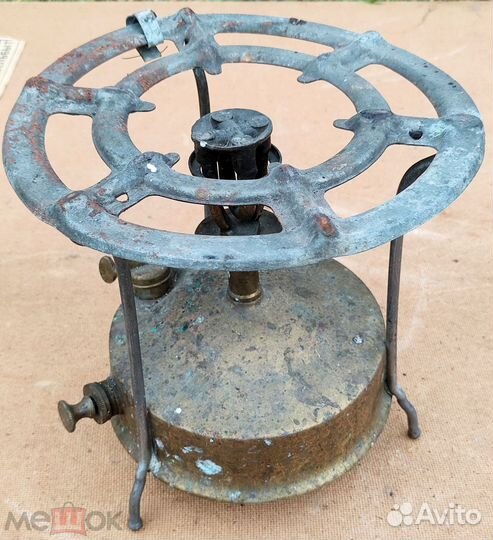 Примус Шмель горелка латунь латунный клеймо ussr