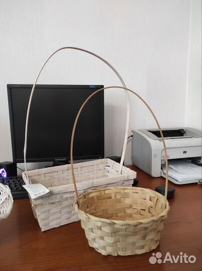 Корзина плетеная
