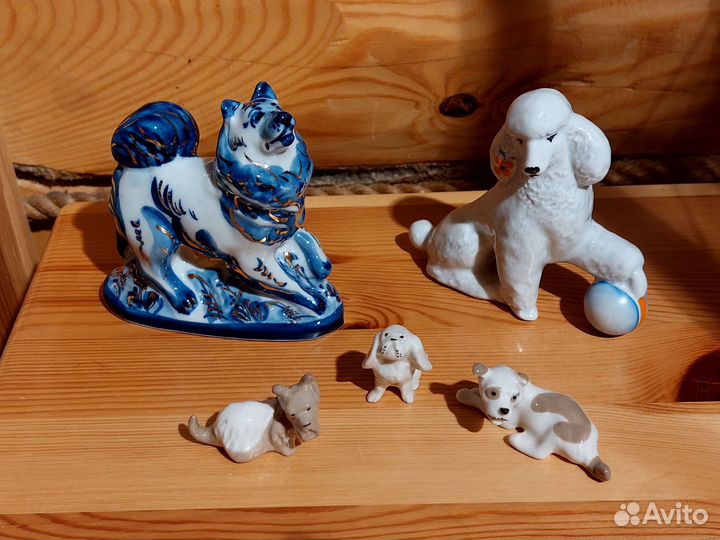 Фигурки собачек