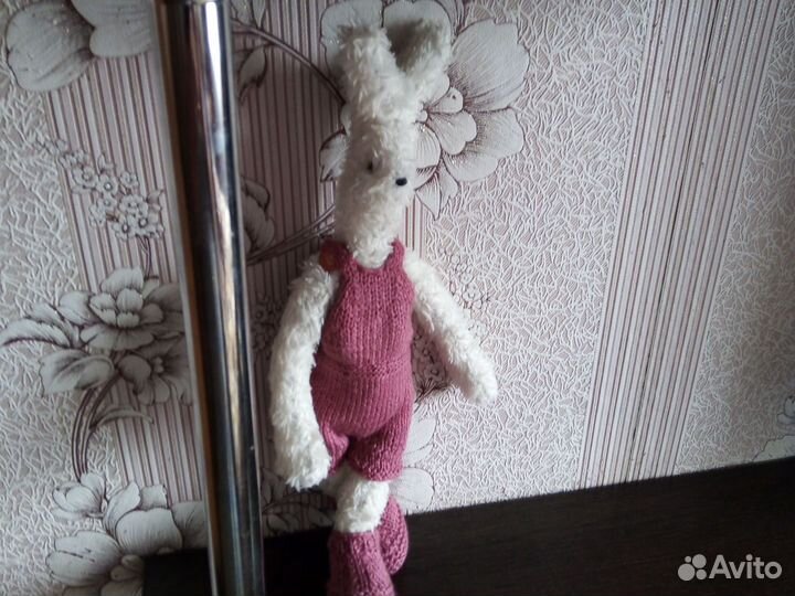 Мягкая игрушка заяц