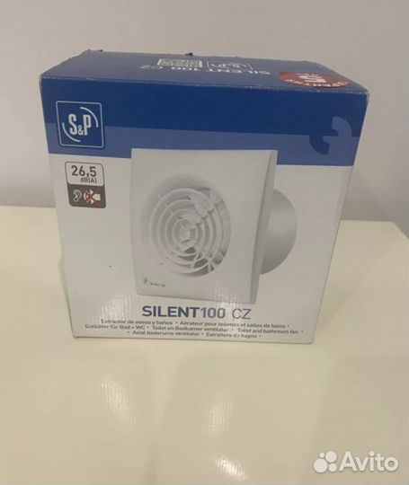 Вентилятор вытяжной Soler & Palau silent-100 CZ