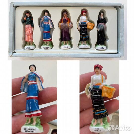 Статуэтки фигурки из разных стран