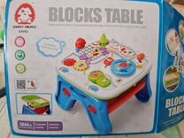 Blocks table развивающий столик