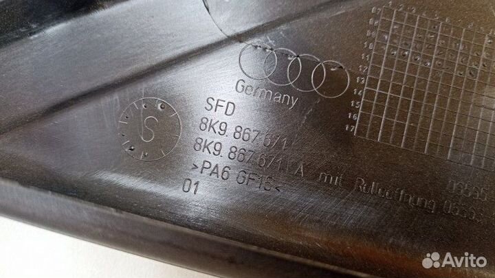 Накладка двери задняя левая Audi A4 Allroad B8 CDN