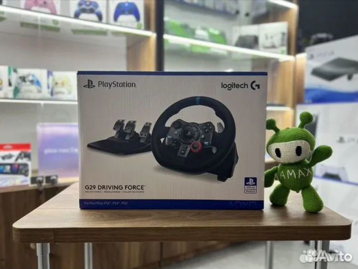 Игровой руль Logitech G29 PS3/PS4/PS5/PC