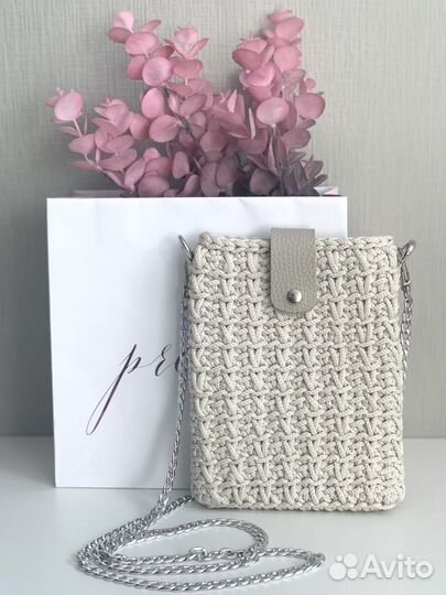 Сумка вязанная