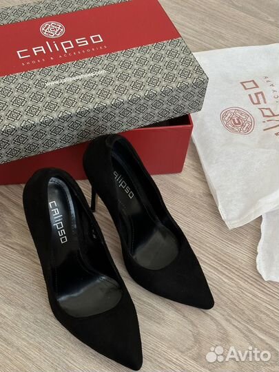 Туфли женские замшевые 35-36