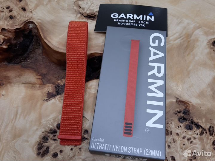 Ремешок нейлоновый ориг 22mm Garmin UltraFit Nylon