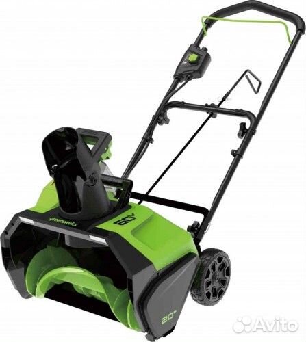 Снегоуборщик аккумуляторный greenworks GD60pstk4 бесщеточный 2602907UB