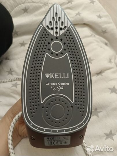 Утюг Kelli KL-1636 1400Вт Дорожный антипригар