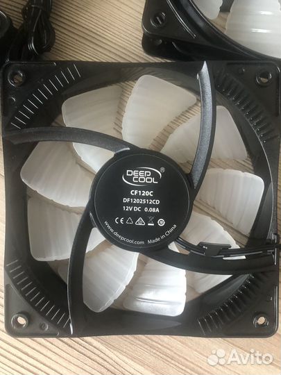 Корпусные вентиляторы deepcool cf120f