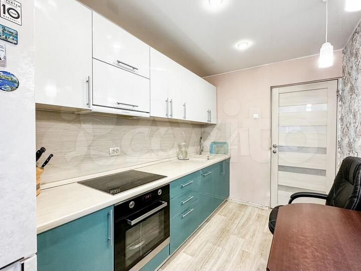 3-к. квартира, 63 м², 2/6 эт.