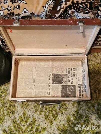 Чемоданы времен СССР