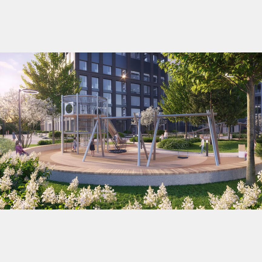 1-к. квартира, 54,2 м², 23/52 эт.