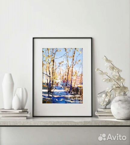 Картина маслом пейзаж