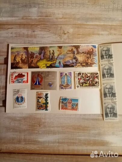 Марки СССР 1989г