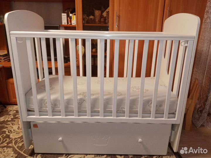 Детская кроватка топотушки каролина