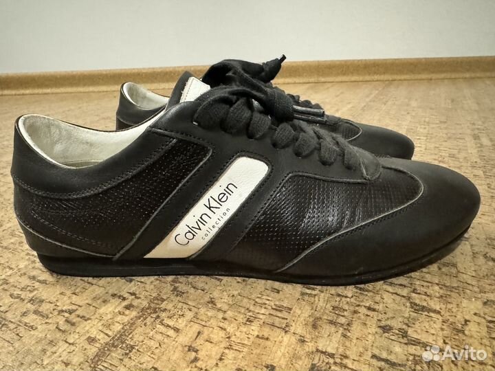 Кожаные кеды Calvin Klein 40 размер