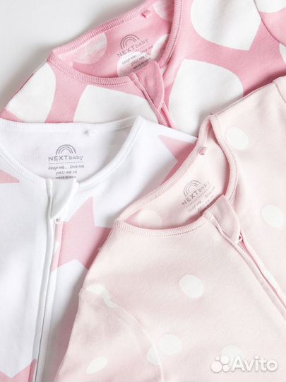 Новые слипы. 9-12(80) Next 3 шт