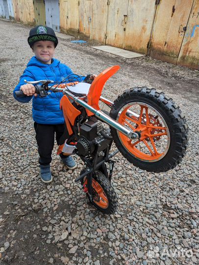 Детский кроссовый мотоцикл, питбайк