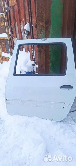 Дверь задняя левая ларгус