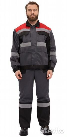 Костюм рабочий мужской, 78-80 рост 170 см