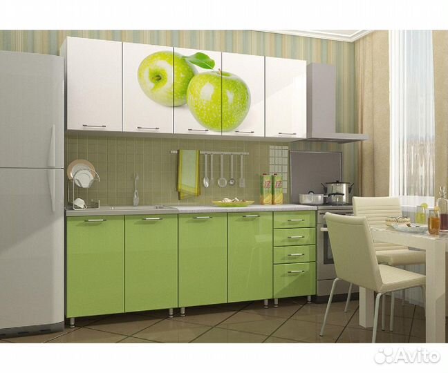 Кухня Яблоко 2 м