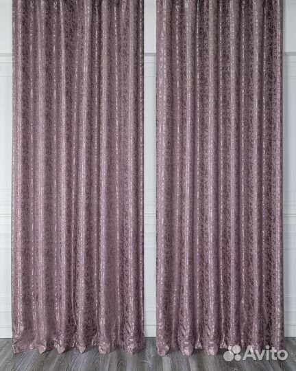 Шторы мрамор Версаль лиловый