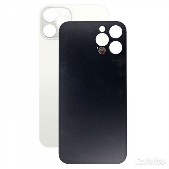 Задняя крышка для iPhone 12 Pro Max белый (c увели