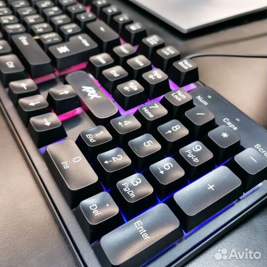 Новая игровая RGB клавиатура Defender ARX