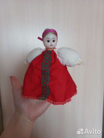 Кукла чайница мини СССР