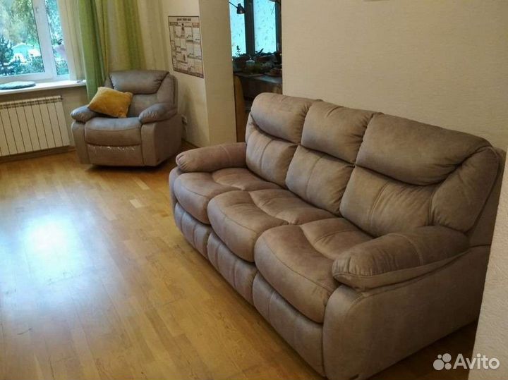 Диван Инфинити эк 2-х местный реклайнер электро