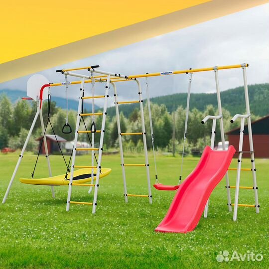 Детский спортивный комплекс Лесная поляна-3PRO №76