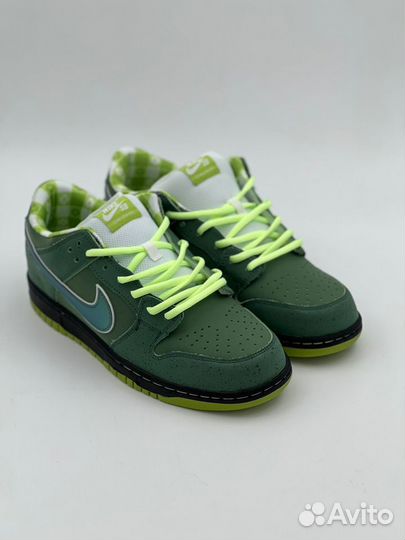 Кроссовки Nike sb Dunk low Lobster Green