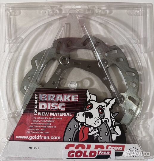 Диск тормозной GoldFren (Чехия) Honda CRF 250-450