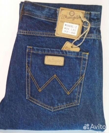 Джинсы Wrangler Хлопок W:33-42L:32