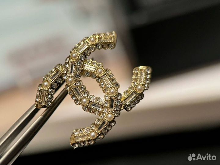 Серьги премиуи качества Chanel