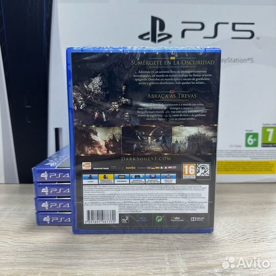 Dark Souls 3 (III) (русские субтитры) (PS4) Новый