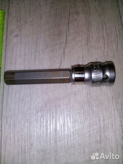 Шестиграник на 12, джонсвей,с переходником