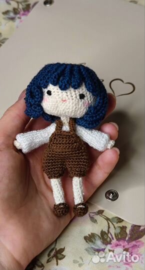 Вязанная кукла амигуруми