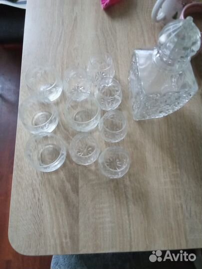 Хрустальные рюмки