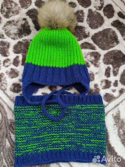 Шапка и снуд (комплект)