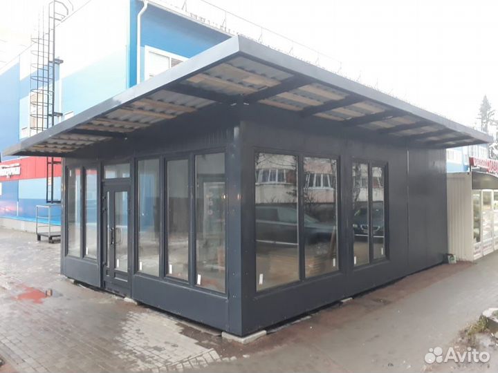 Павильон под кофе, для торговли 9х6,5