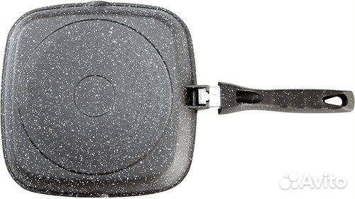 Сковорода-гриль Supra + пресс для гриля чугунный