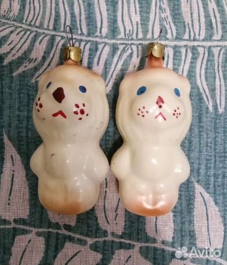 Елочные игрушки советские СССР