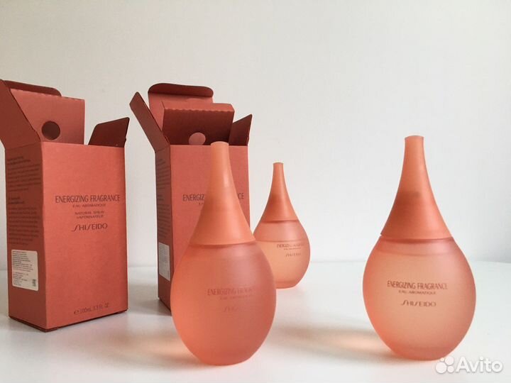 Новый Shiseido Energizing 100 мл Eau aromatique