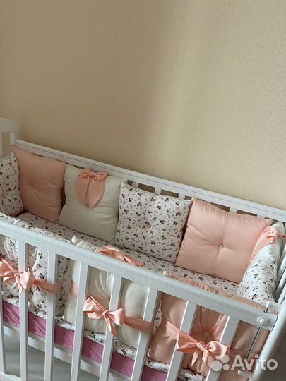 Бортики в детскую кроватку