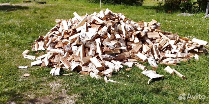 Дрова колотые от 1 куба